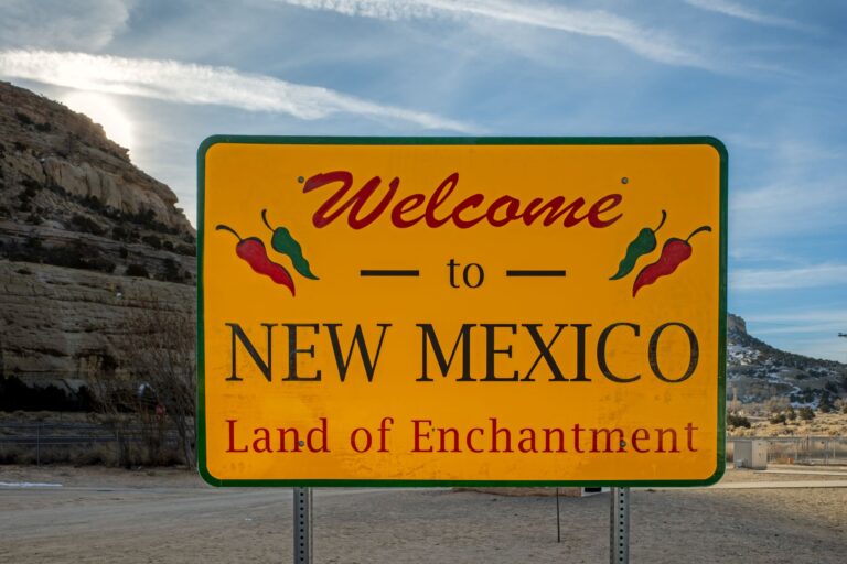 Welcome to New Mexico Sign