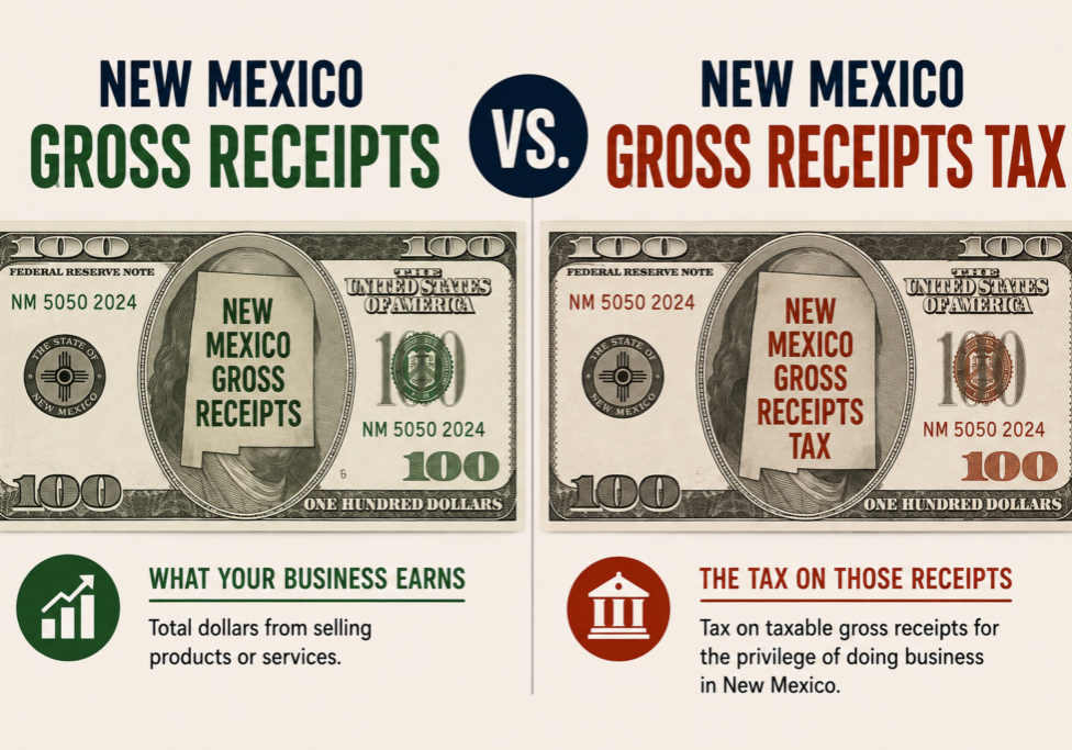 New Mexico Gross Receipts vs. New Mexico Gross Receipts Tax